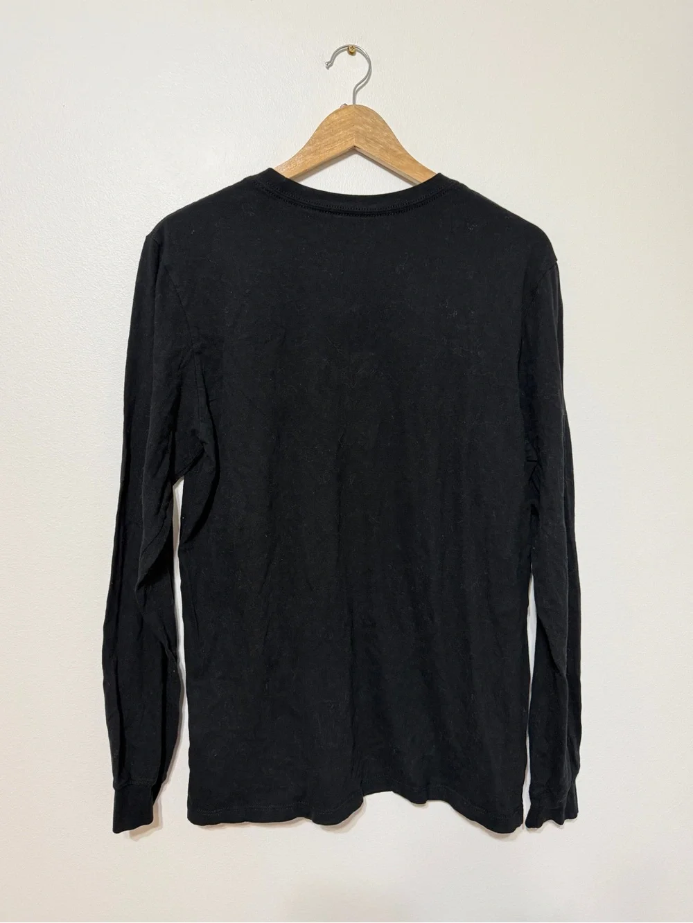 The North Face Long-Sleeve Half Dome Tee Men's Medium Black Shirt Top